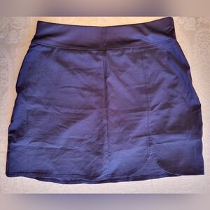 Callaway Women's Navy Blue Skort, Cute Cut Out Dots, Small, NWOT